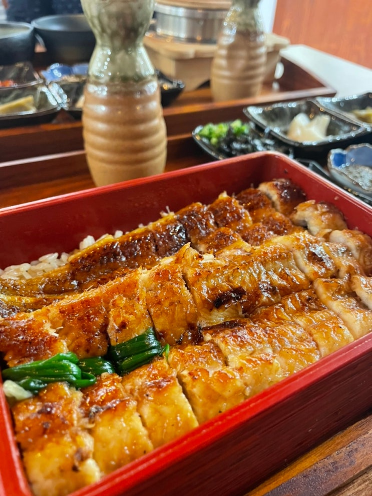 성남 태평역맛집 카미나리:) 장어덮밥, 전복솥밥 정갈한 한상