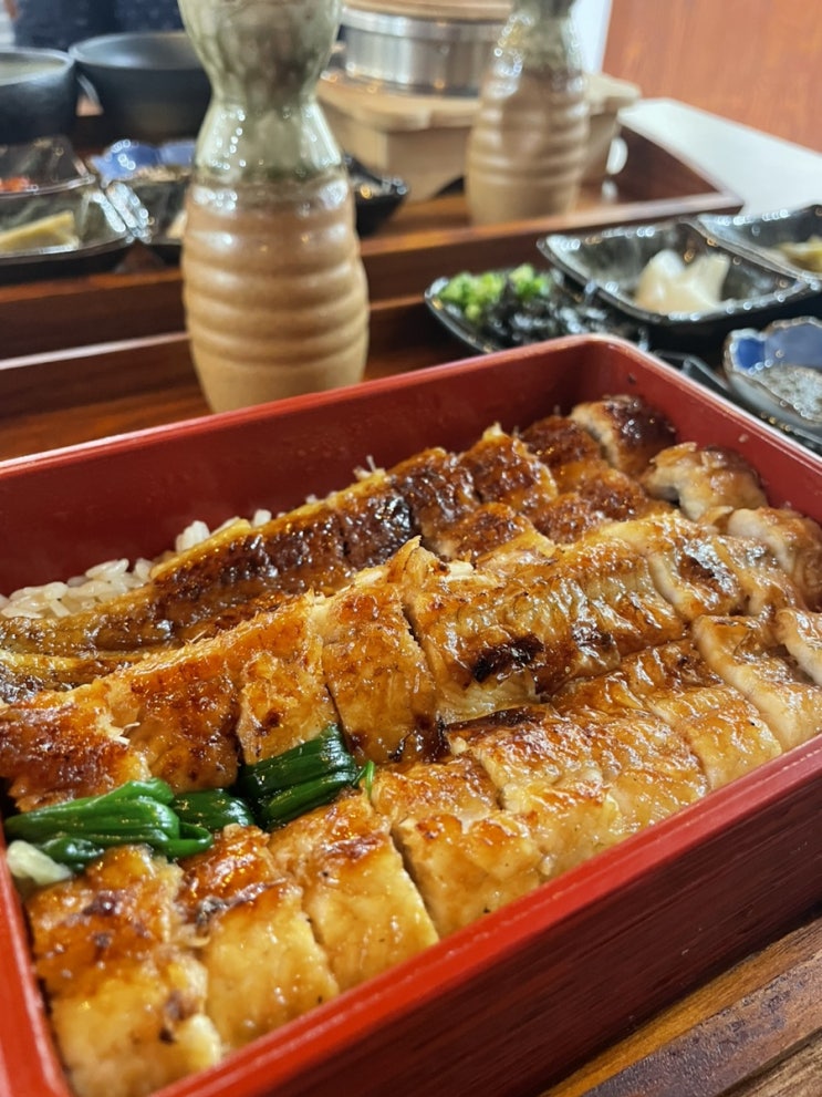  성남 태평역맛집 카미나리:) 장어덮밥, 전복솥밥 정갈한 한상