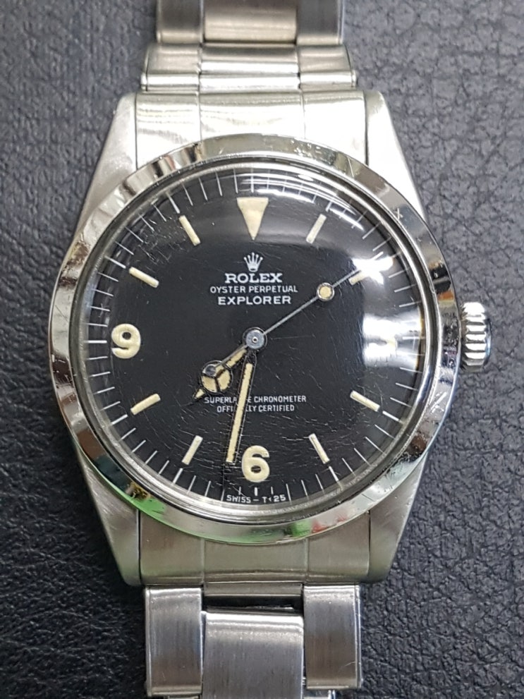  [잠실시계수리,잠실새내역시계수리] 롤렉스 시계 1016 익스플로러 빈티지 오버홀(ROLEX EXPLORER VINTAGE)