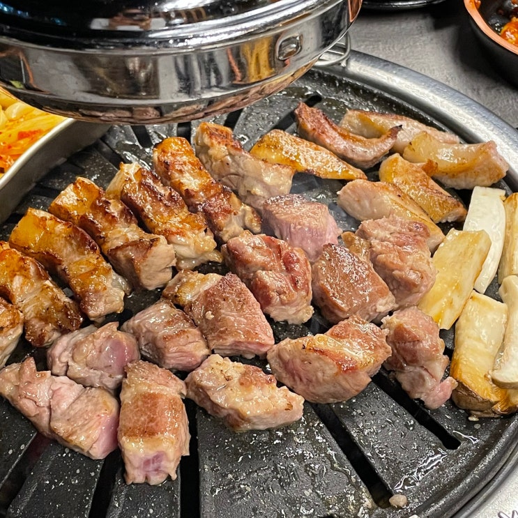 소고기와 돼지고기를 함께! 김천 신음동맛집 일우일돈 후기