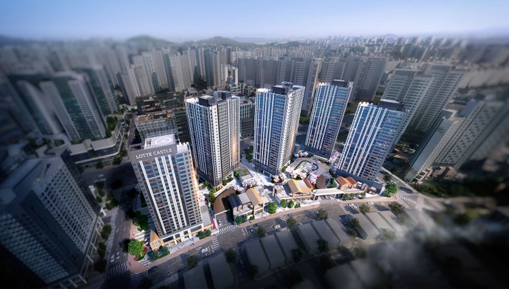  검단 롯데캐슬 넥스티엘 372세대 입지환경 분석 및 모집공고 정리!