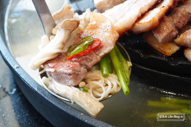  솥뚜껑 삼겹살, 차돌박이 구래동맛집 솥고집김포구래점