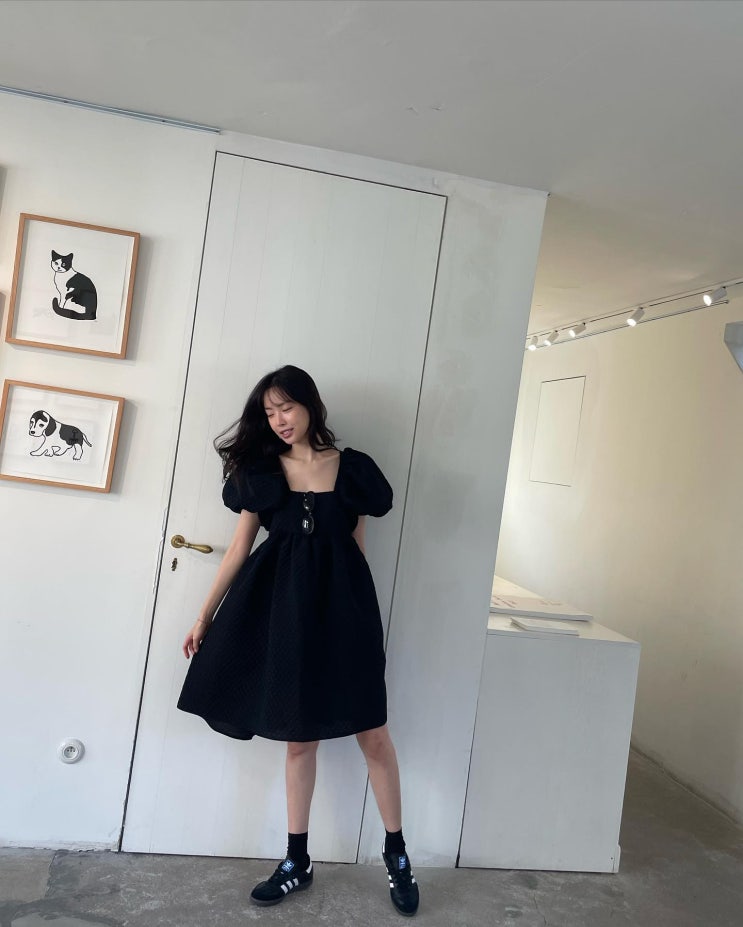 손나은 인스타그램 세실리아 반센 TILDE 마틀라세 코튼 혼방 미니 드레스 가격 퍼프 원피스 정보 손나은 인스타그램 세실리아 반센 TILDE 마틀라세 코튼 혼방 미니 드레스 가격 퍼프 원피스 정보