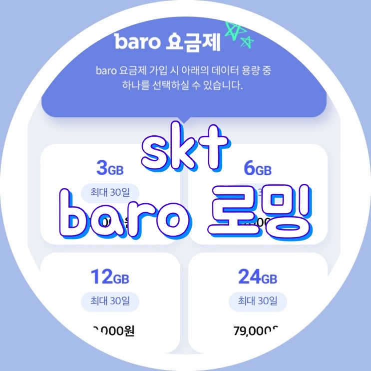  [유럽 유심 로밍] t baro, skt 바로로밍 - 스위스, 프랑스 파리 유심 대신 로밍 후기