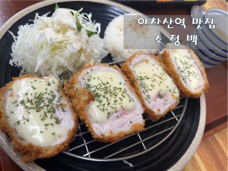  아차산역 돈카츠 우동맛집 [소정백]