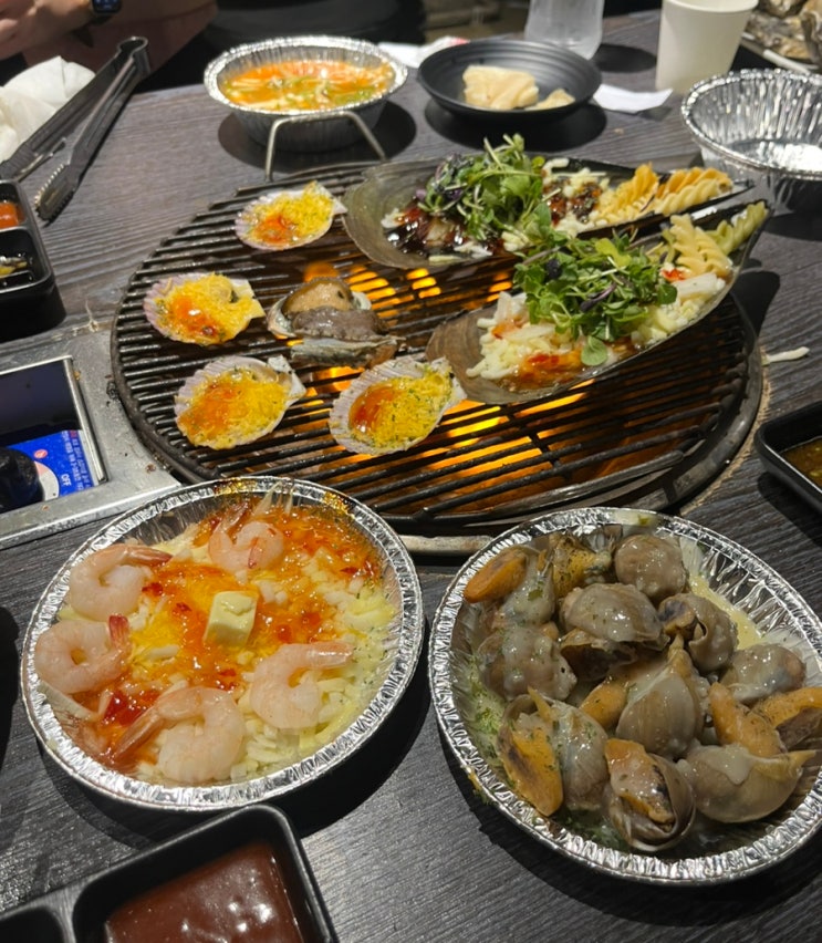  오이도 조개구이 무한리필 맛집 ‘청춘조개 본점’ 해물라면이랑 후식까지
