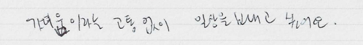  엉덩이가 붉어지고 딱지가 생겨 얼룩덜룩해졌어요.