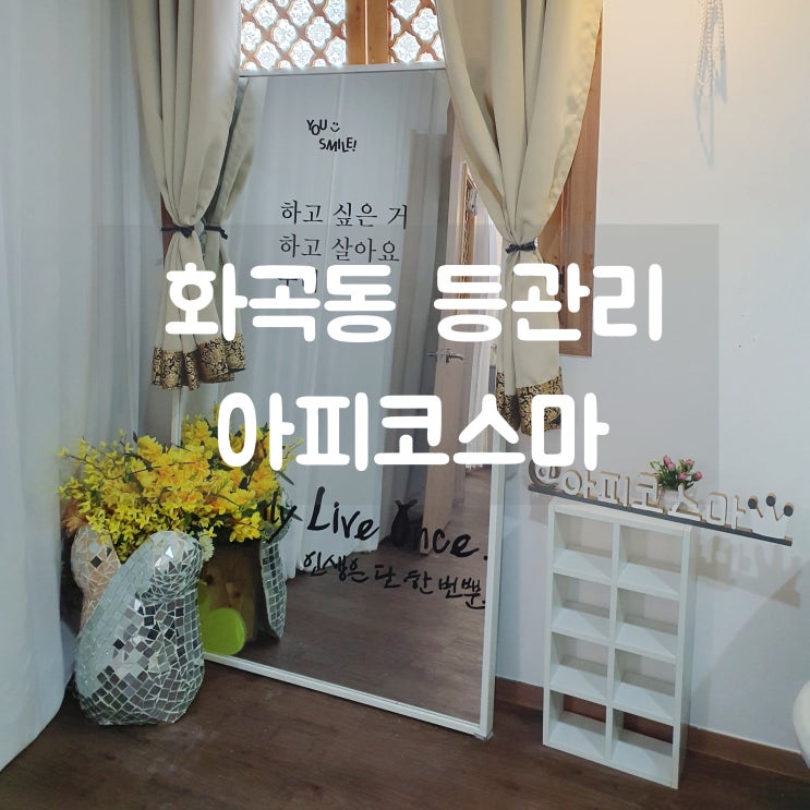  화곡동피부관리 아피코스마 등관리로 부종빼고 가벼워진 몸!