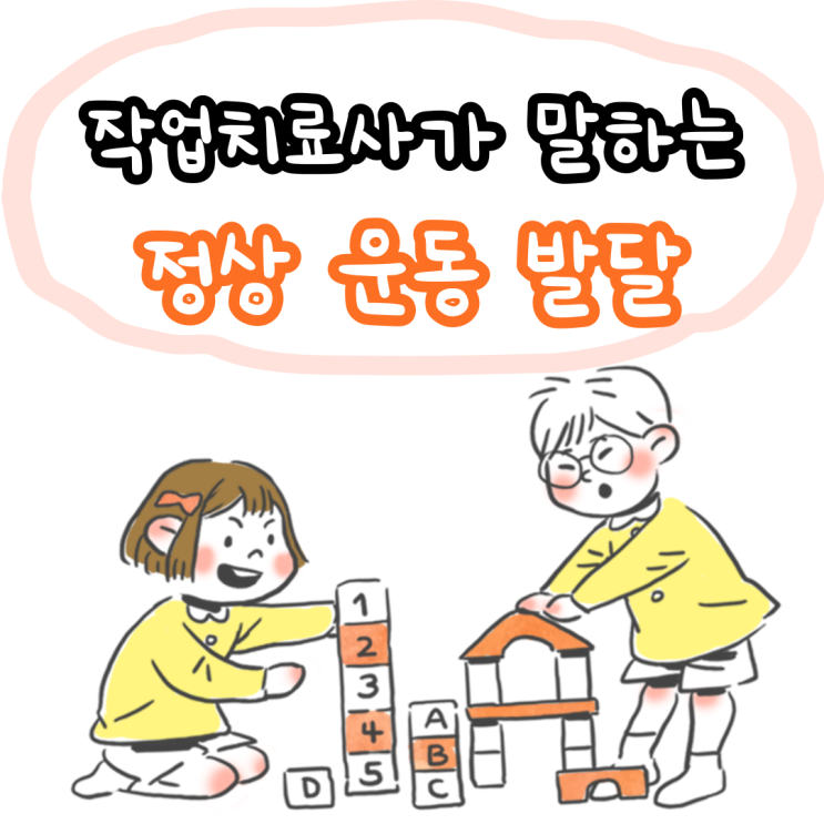  [1~12 개월 정상 운동 발달]