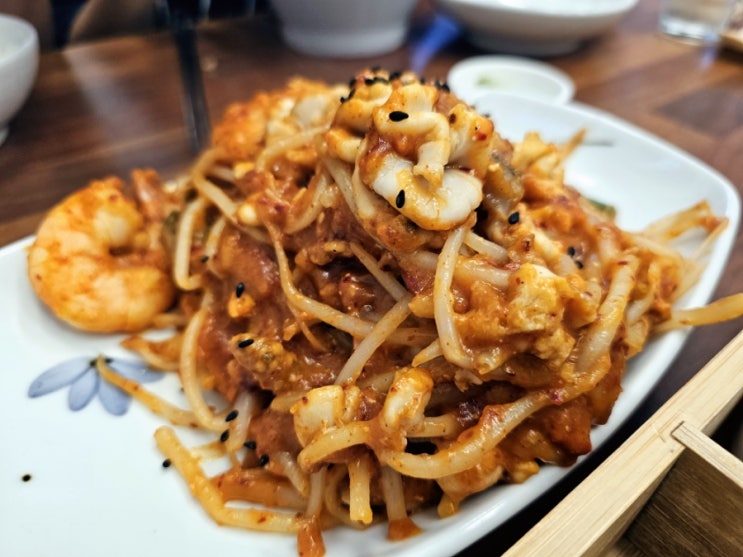  구미 송정동 새우찜알찜 - 해산물 맛집,1인분 해물찜 가능