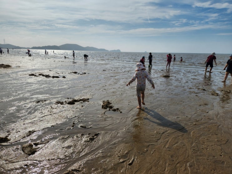  9월 안산 대부도 방아머리 해변 가을 모래놀이 즐기기