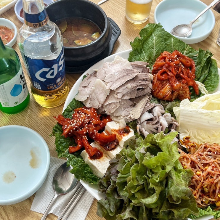  용산역 노포 맛집, 술을 부르는 가성비 술맛집 신계동 장군보쌈