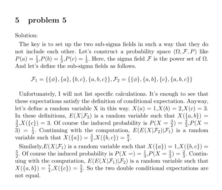 Durrett problem 4.1.5 솔루션
