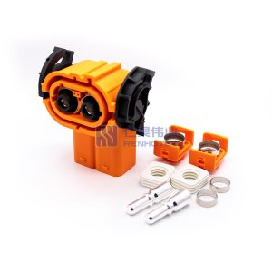  RENHOTEC HVIL 고전압커넥터 2PIN 125A 소켓 플러그! 전기차 PDU(배전) 배터리팩 모터 에어컨 히터 장착 가능 부품!!