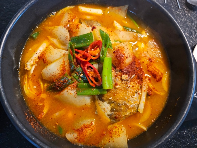 참돔 매운탕 맛있게 끓이는 법 레시피 생선 손질하기