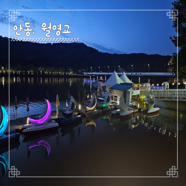  안동 월영교 야경 주차 문보트 황포돛배 가격 정보까지