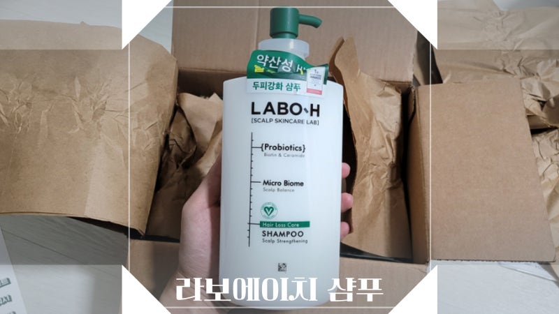 라보에이치 샴푸 리필 세트 상쾌한 탈모샴푸