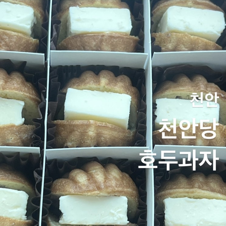  천안 천안당호두과자 버터가 들어간 호두과자