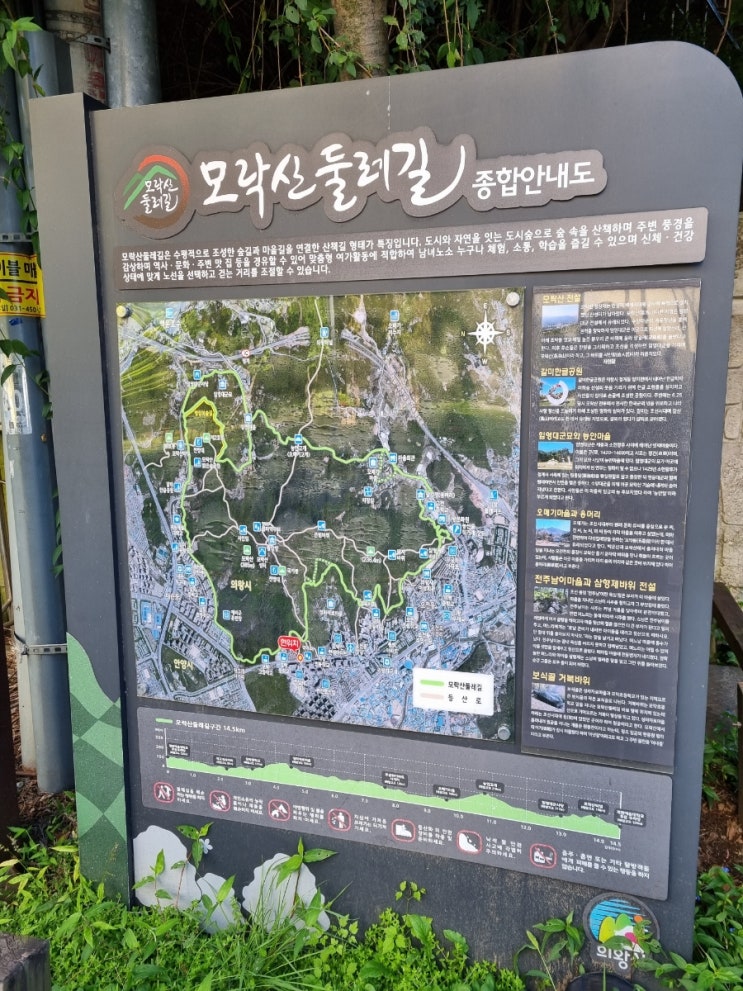  의왕 모락산 등산