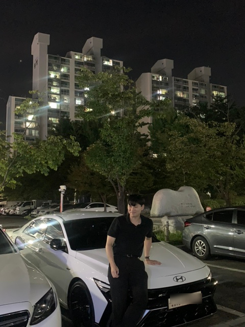  [리뷰] 남자친구 첫차 후기(1) :: 한국 두번째 출고!! 2023 더 뉴 아반떼 CN7 페이스리프트 N라인 (엔라인 실물/외부/내부/풀옵션)