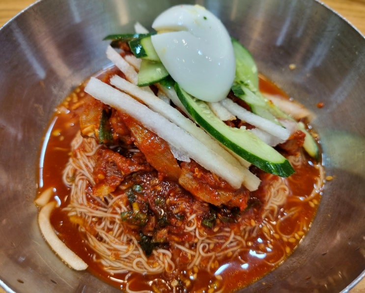  종합운동장역 근처 맛집 잠실 함흥냉면 전문점 강남면옥 신천점 내돈내산 후기