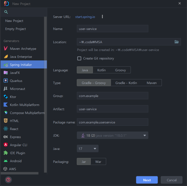  Users Microservice