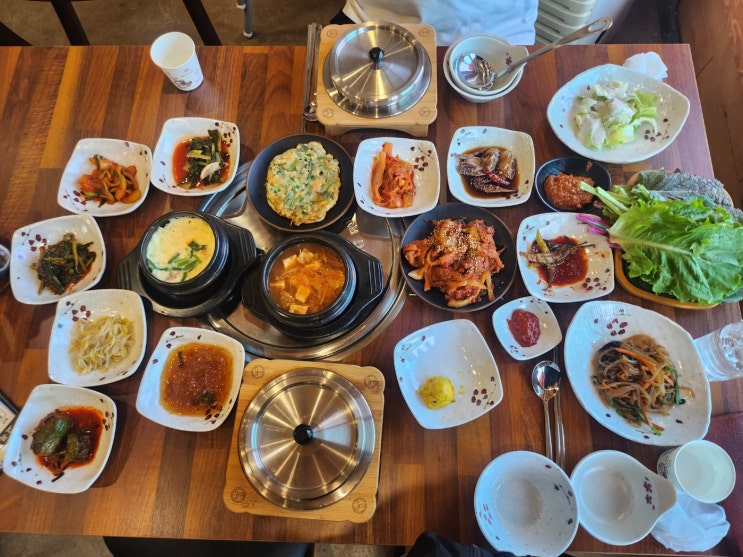 [인천 왕산 맛집] 고목정 쌈밥 한정식 맛집