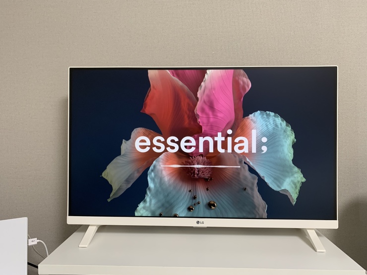 LG 27TQ625SW 스마트TV 내돈내산