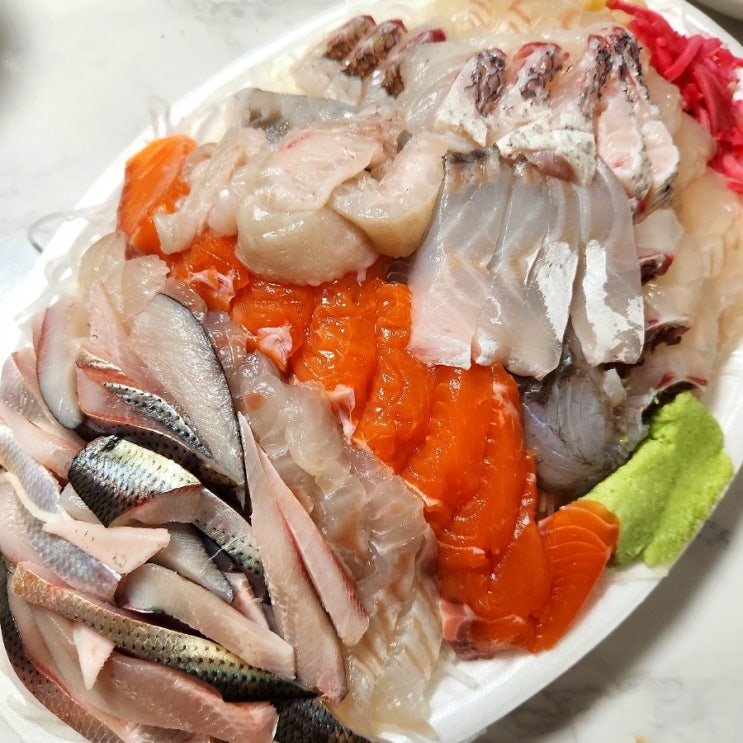  노량진수산시장 신남도수산 전어모둠회 푸짐하고 맛있는 회 파티(온누리상품권 환급할인 방법)