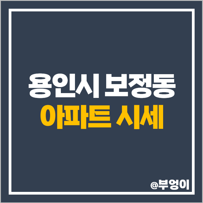 용인 보정동 아파트 매매 가격 대림 주현마을 엘지 자이  동원 로얄 듀크 시세