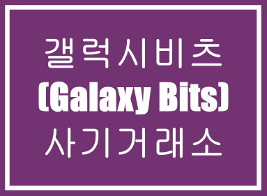  갤럭시비츠(Galaxy Bits)-재테크사기, 투자사기,피해사기,마진거래사기,코인사기,선물사기
