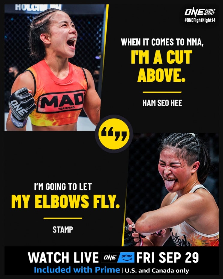  Stamp Fairtex "함서희와 대결은 '무에타이vs킥복싱'이 될 것"