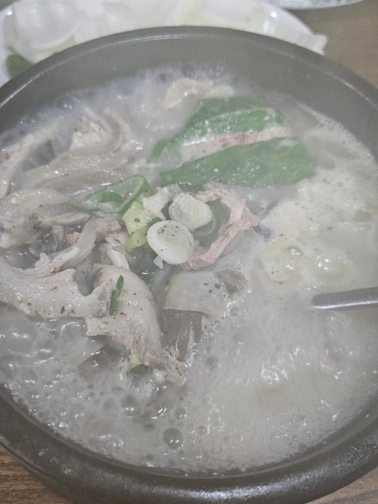  여의도 점심 순대국밥 순대정식 맛집 백암왕순대