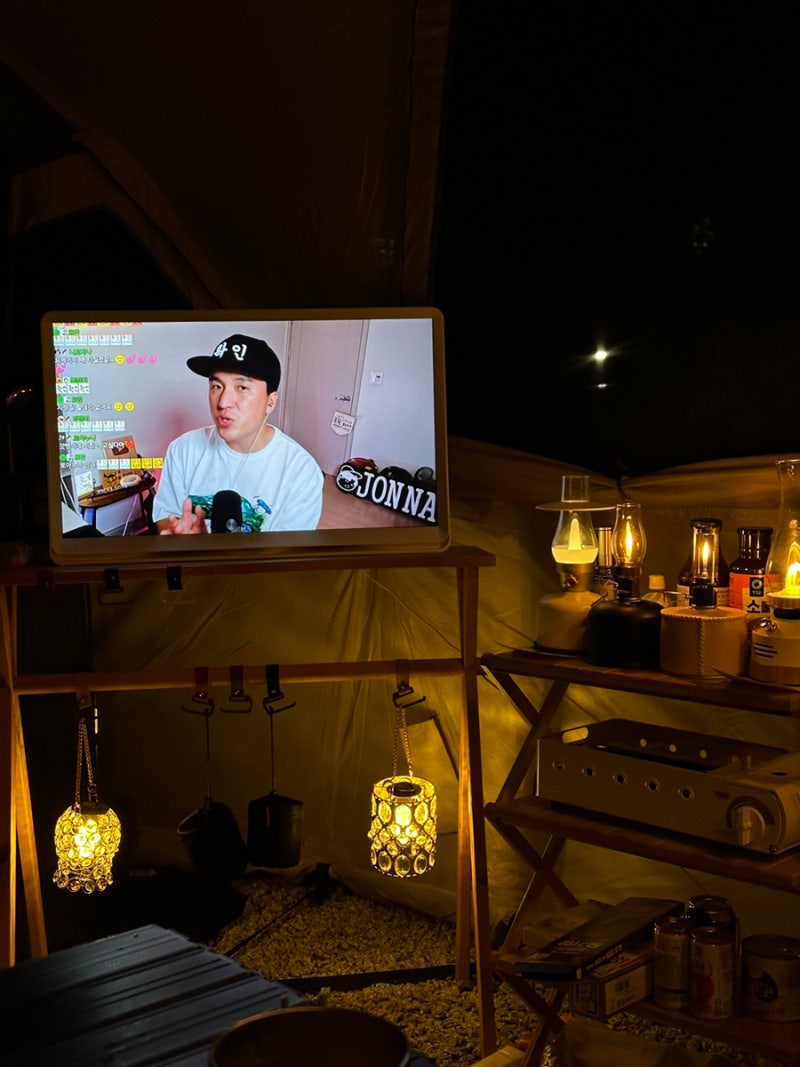 [LG Room&TV] 내돈내산 '엘지 룸앤티비 2세대' 27인치 스마트티비 | 이동이 용이한 캠핑장 꿀템 | O....
