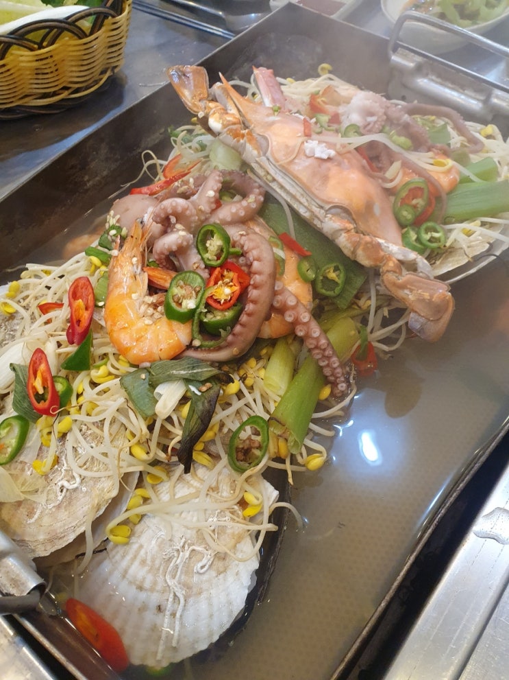  [부천 신중동 맛집] 조개찜 낙지보쌈 굴타령조개타령