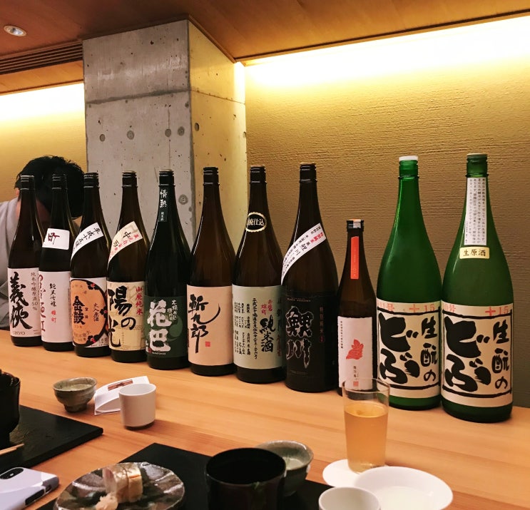  도쿄 카구라자카 후시키노 Fushikino 가이세키 요리 사케 페어링 전문 맛집