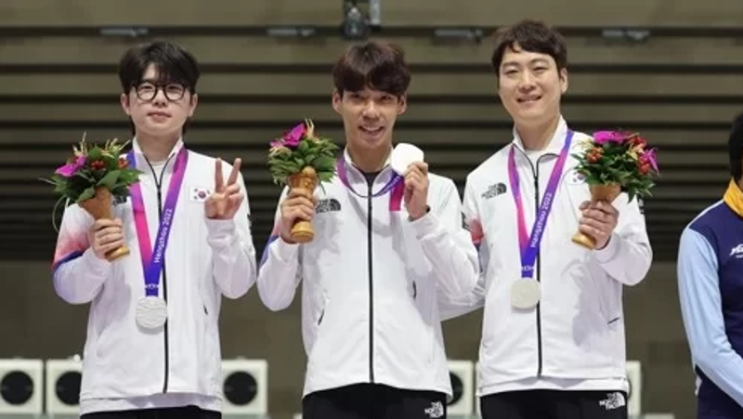 <b>한국 사격 대표팀</b>, 항저우 아시안게임 남자 10m 공기소총... 