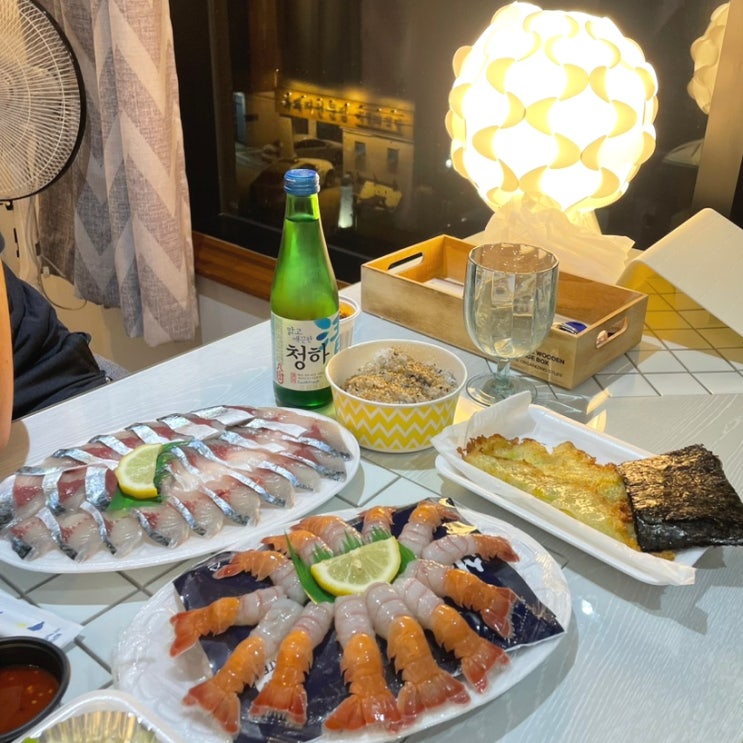  제주 서부 회센터 고등어회 포장 서부회센타 (내돈내먹)