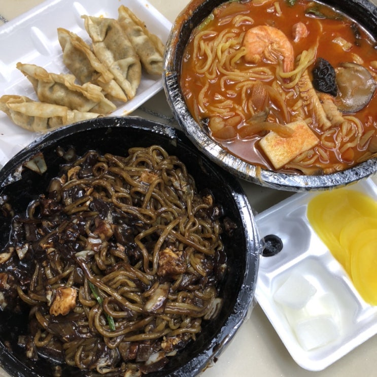  송도 중식 맛집 만만프로젝트 짜장면 짬뽕 배달 존맛탱