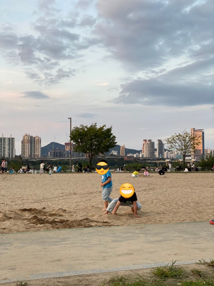  독백 195 / 오랜만에 아이들이랑 잠실 한강 공원..
