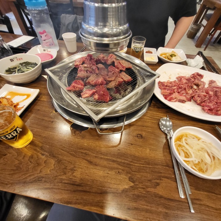 안양 비산동 맛집 우당 양념소갈비살 1kg 후기