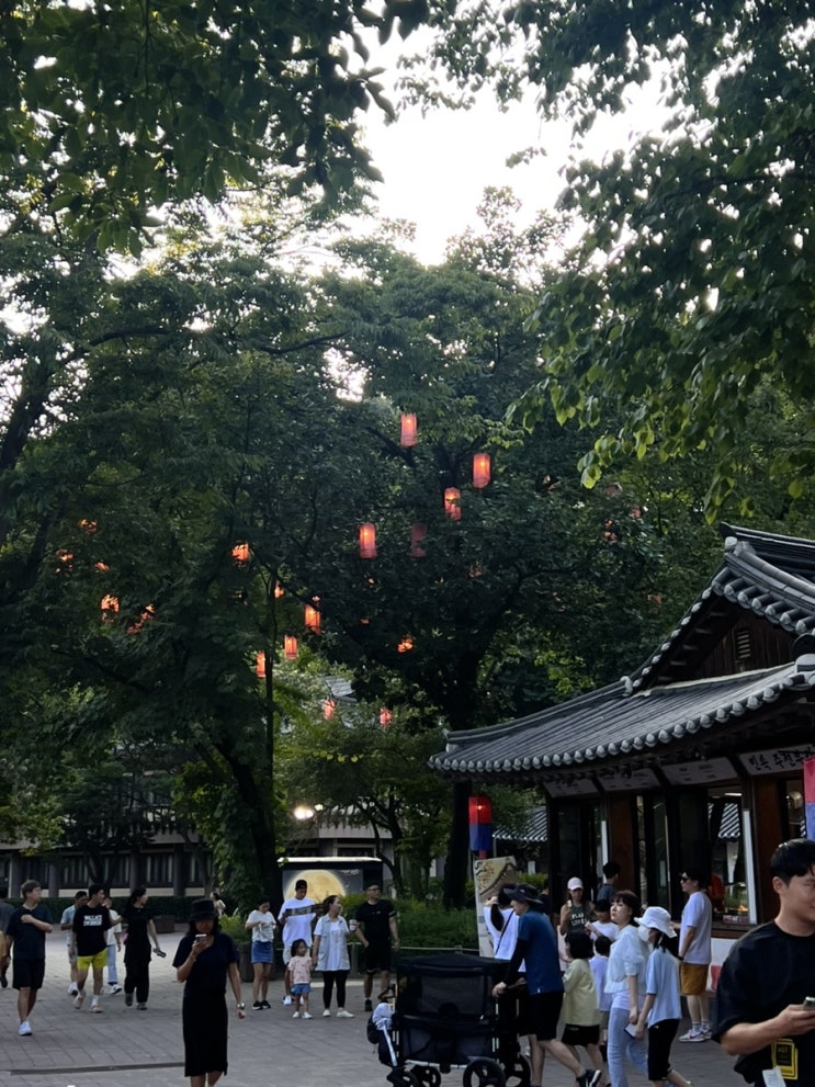  가슴이 너무 아리고 전생에 공주.. 뭐.. 그런가싶은 용인 한국민속촌