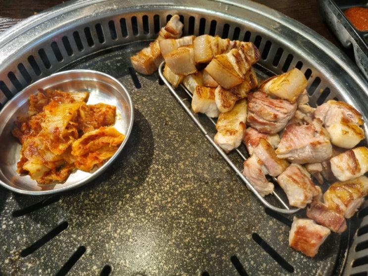  선릉 맛집 화포식당, 구워주는 회식 장소(오겹살 완전 추천)