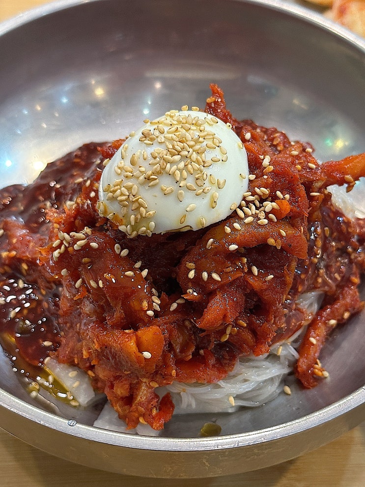  송파 문정역 법조타운 맛집 이북집 찹쌀순대 코다리회냉면 내돈내산 후기, 직장인 점심 혼밥 추천