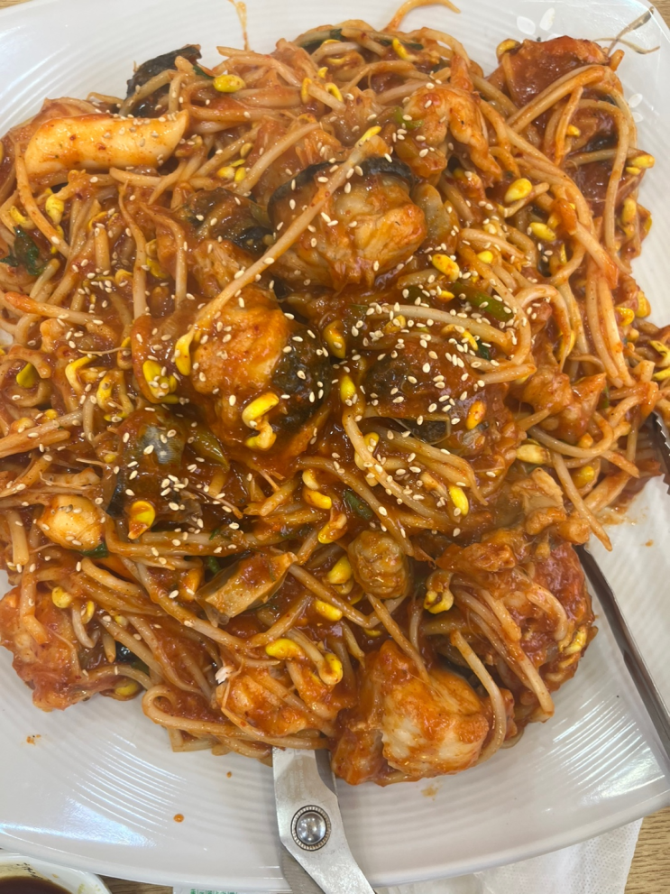  구로 개봉 맛집 서비스로 식혜주는 정이가네 아구/광진교회 아래