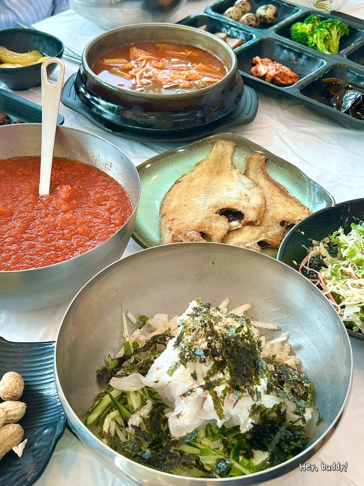  포항 영일대 물회 맛집 바다이야기 회식당 포항 현지인들이 인정한 곳! (feat. 환여횟집과 비교)