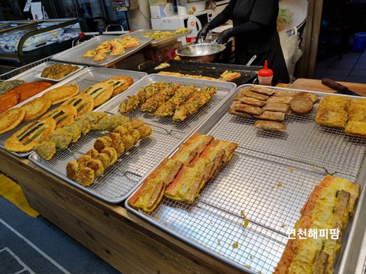  파주 금촌전통시장 소망분식 순대국 억순이네반찬 명절음식 전 맛집