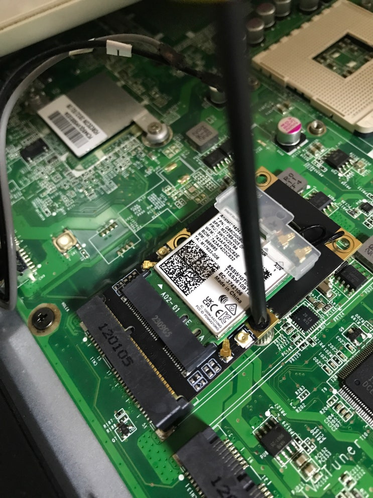  NGFF to Mini PCI-E 어댑터 활용, LG일체형 컴퓨터 Wi-fi 속도 '초고속'으로 만들기!