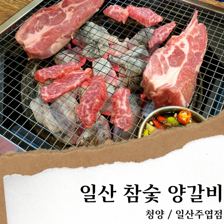  주엽 청양; 주엽역 맛집 고기집/ 일산 참숯 양갈비 맛집