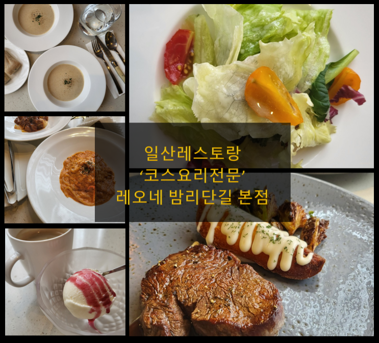  분위기좋은 일산레스토랑 '레오네 밤리단길 본점'-일산코스요리